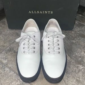 All Saints Denver Low Chalk Mens Sneakers Sz 11